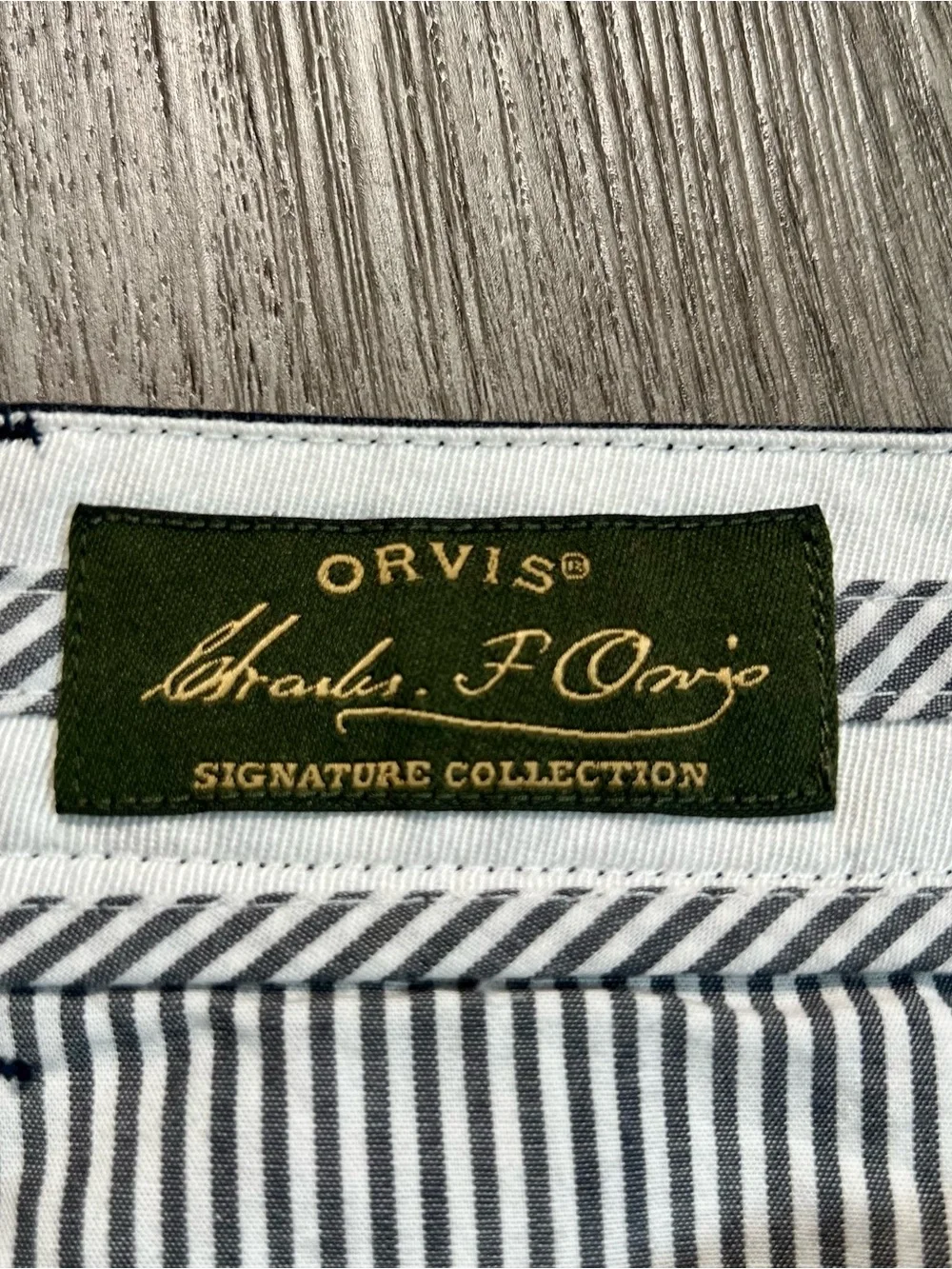 Orvis Signature Collection Men's Tencel Linen Pleated Trousers Pants 38 Raw Hem